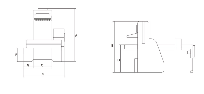 Machine Floor Plan A-G