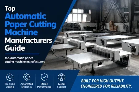 top automatic paper cutting machine manufacturers illustration