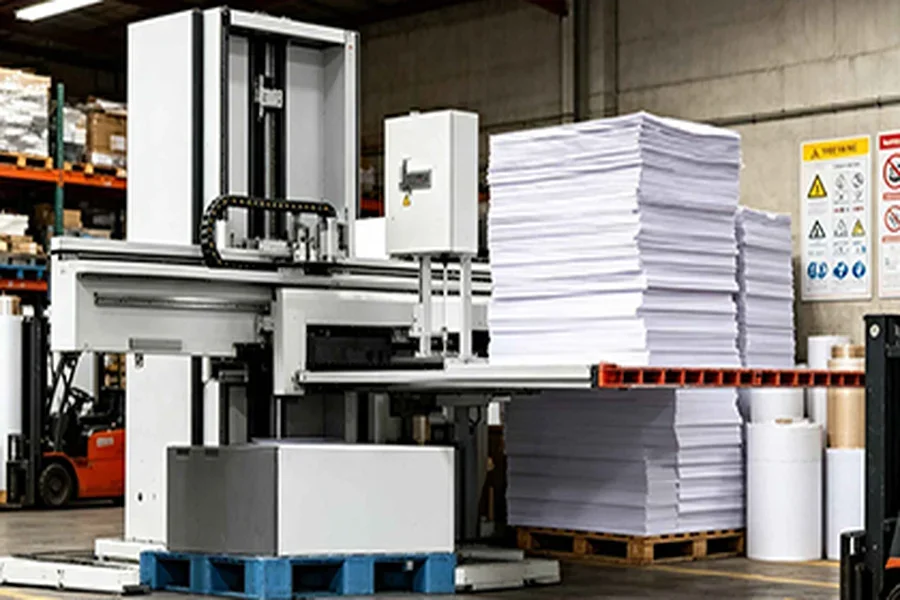 factory scene, machine photo