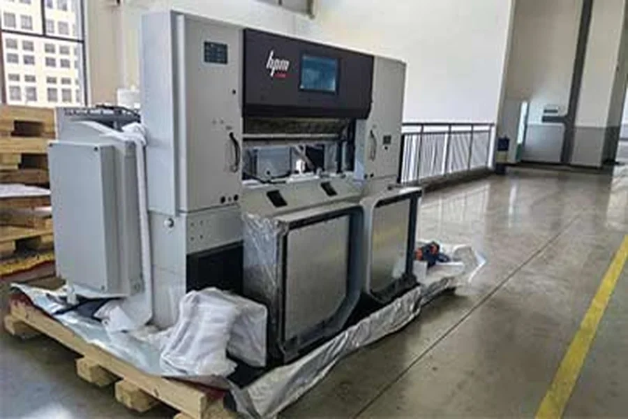 printing press machine, factory installation
