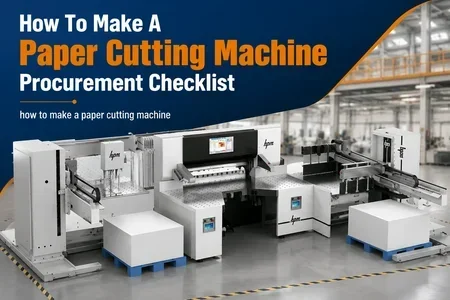 how to make a paper cutting machine illustration
