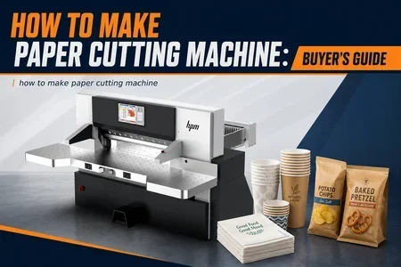 how to make paper cutting machine illustration