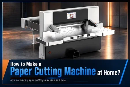 how to make paper cutting machine at home illustration