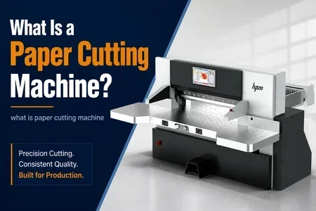 what is paper cutting machine illustration