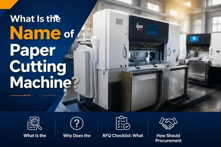 what is the name of paper cutting machine illustration